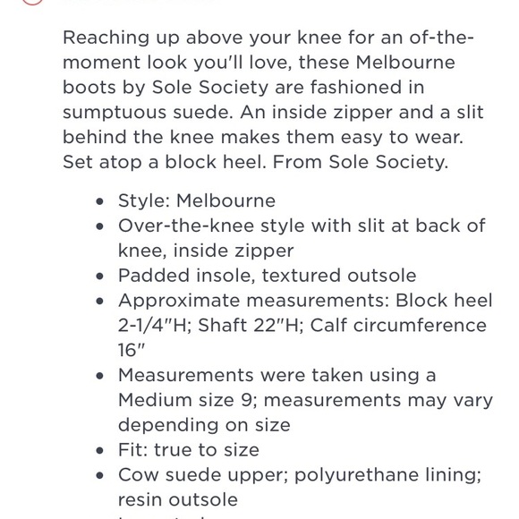 NIB over the knee gray suede boots - Picture 2 of 8